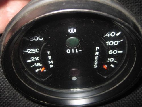 Porsche 911 oil temperature/pressure gauge   911 641 104 29 used genuine