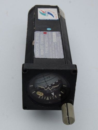 Attitude indicator remote standby