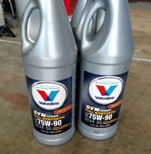 Valvoline synpower full synthetic 75w-90 limited slip