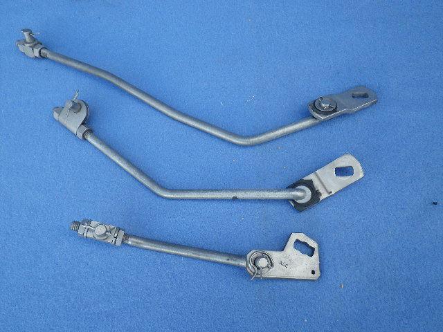 1967 pontiac gto/lemans four speed shifter linkage - original set