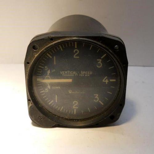 Vintage beechcraft vertical speed indicator - weston instruments inc.