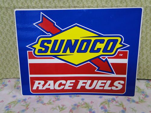 Sticker, racing, race car, sunoco racing fuels