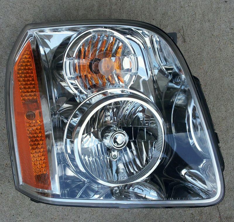 07 08 09 11 12 gmc yukon headlight assembly passenger right rh oem