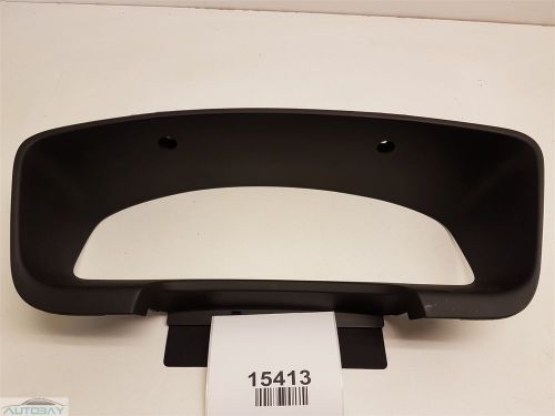 01-04 nissan pathfinder qx4 instrument cluster speedometer bezel trim oem