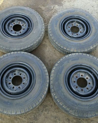 Original 1964 1965 1966 chevy truck 15  8 lug split rims  4 wheels