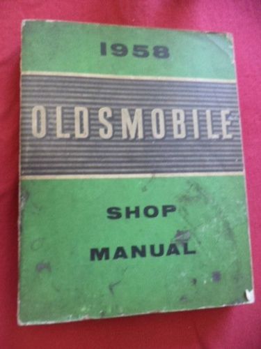 Used oem 1958 oldsmobile shop manual  service manual  -