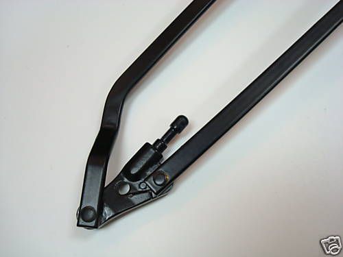 71-81 camaro z28 windshield wiper arms &amp; blades complete new kit, black