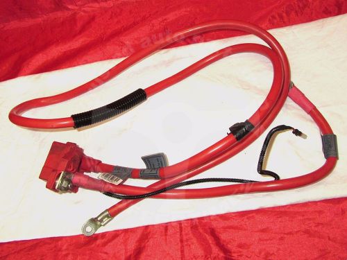 Bmw e60 e61 5&#039;es battery cable plus pole positive lead wire pluskabel kabel sbk2