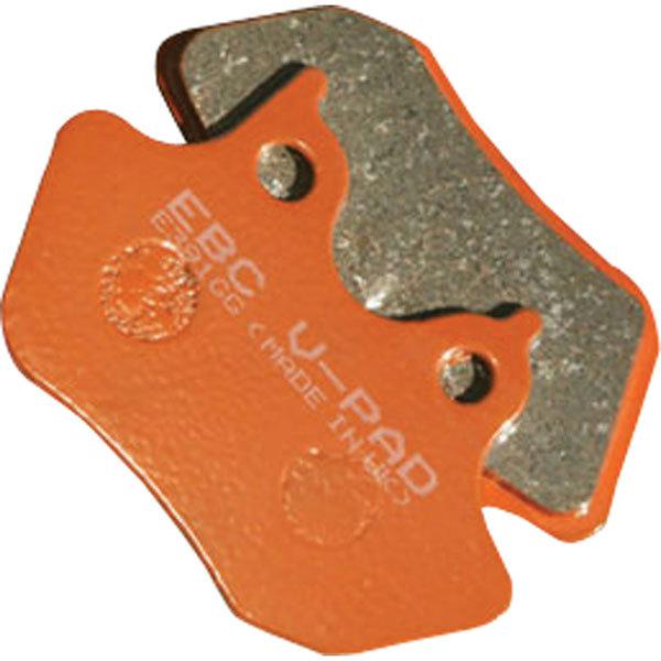 Ebc semi-sintered v street brake pad-fa400v