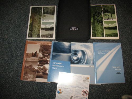 2008 ford escape owners manual set