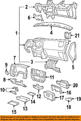 Dodge oem zr95zj8ah instrument panel-park brake hndle