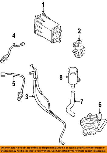 Mopar oem 4891524aa vapor canister