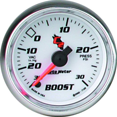 Auto meter 7159 boost / turbo 30 inhg / 30psi - c2