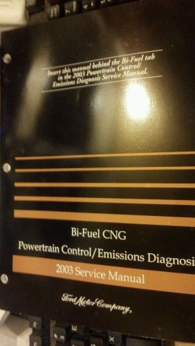 2003 ford f150 truck bi fuel powertrain diagnostics shop service manual 5.4l cng