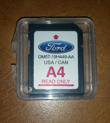 Genuine ford lincoln usa canada sync a4 nav sd card - free shipping!