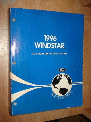 1996 ford windstar van shop manual original service book repair manual oem