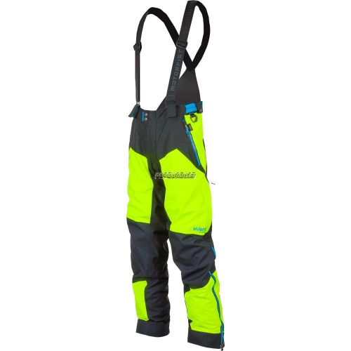 2017 motorfist mens freeride pant - black/hi-vis