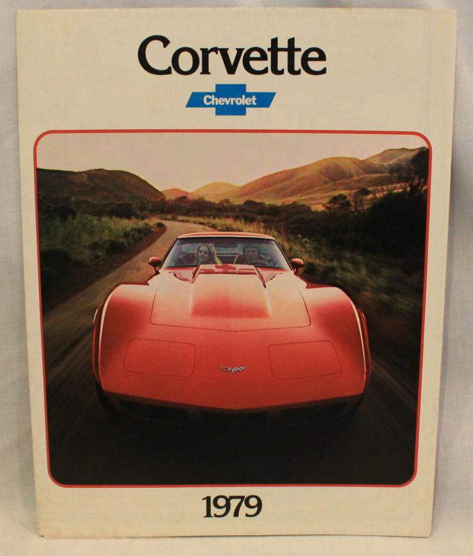 1979 corvette original sales brochure