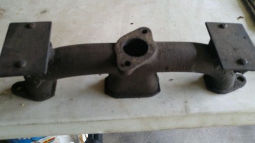 Crosley exhaust manifold, modified