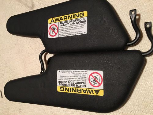 Visor sun pair sunvisors prowler plymouth chrysler all years