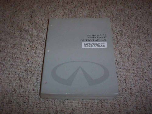 1997 infiniti j30 factory shop service repair manual 3.0l v6