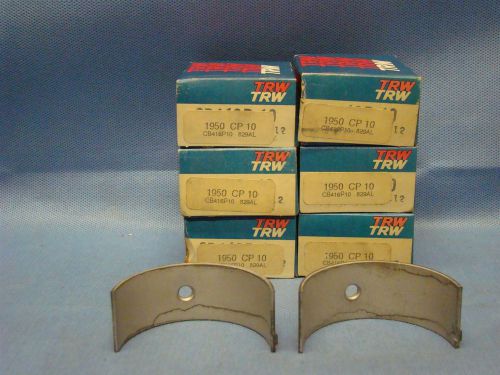 Chevrolet 235 261 rod bearing set 010 6 cyl corvette bel air chevy truck 1953-62