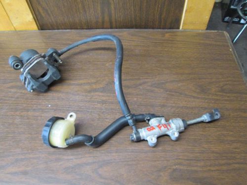 2002 02  cbr f4i rear brake caliper, rear master cylinder, reservoir