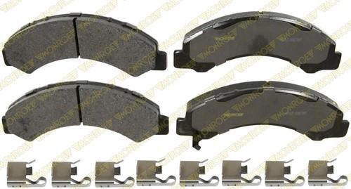 Monroe hdx825 brake pad or shoe, front-monroe severe solution brake pad