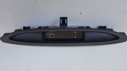 00-03 nissan maxima dash panel center top clock display 25820-2y900 oem