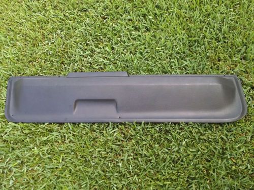 1972-1977 firebird driver side inner lower door panel nice black oem y88 bandit