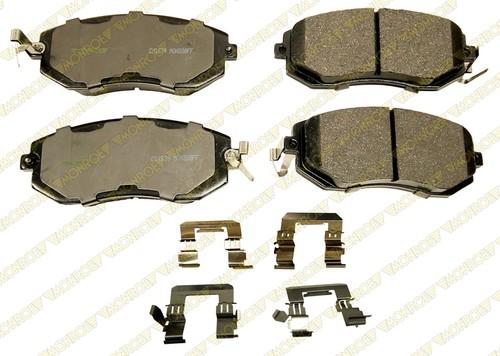 Monroe cx1539 brake pad or shoe, front-monroe ceramics brake pad