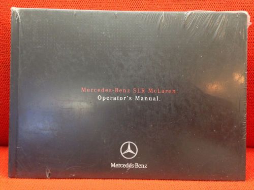 Sealed new 2006 mercedes benz slr mclaren owners manual brand new sealed new!!