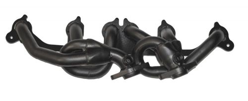 Drake off road jp-150001-rw exhaust header kit fits 00-06 wrangler (tj)