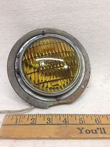 Vintage amber 4&#034; fog light.