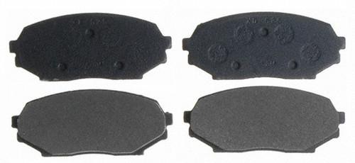 Raybestos sgd525m brake pad or shoe, front-service grade brake pad