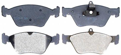 Raybestos sgd644m brake pad or shoe, front-service grade brake pad