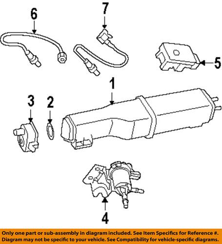 Mopar oem 52855827ab emission-leak detect pump