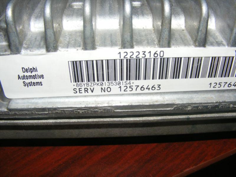 Oem ecu 2002 chevrolet trailblazer/ gmc envoy