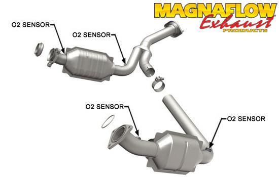 Magnaflow catalytic converter 49194 cadillac,chevrolet,gmc