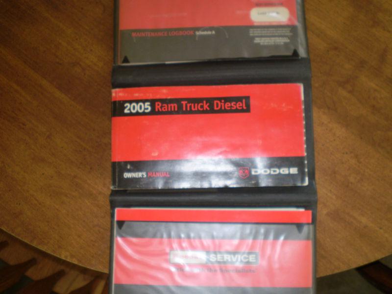 2005  dodge diesel owner's manual