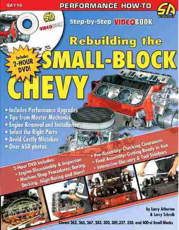 Step-by-step to rebuild chevy small-block engines manual + 2 hour cd