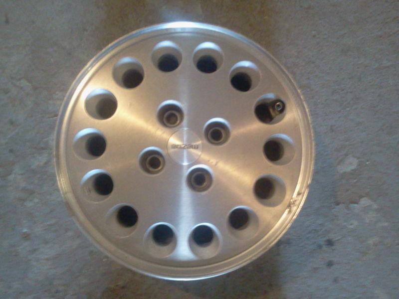 * 15 inch factory alloy rim - mazda 626 / 1983-1987 / machined