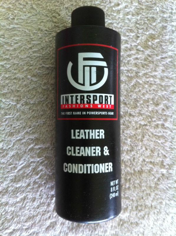 Leather cleaner and conditioner new  intersport for hein gericke first gear 