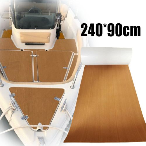 94&#034;x 35&#034; marine boat flooring eva foam yacht teak decking sheet carpet pad mat