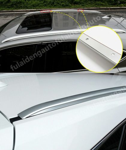 Silver roof side rail carrier rack for lexus nx200t 300h 2015-2021 luggage bar