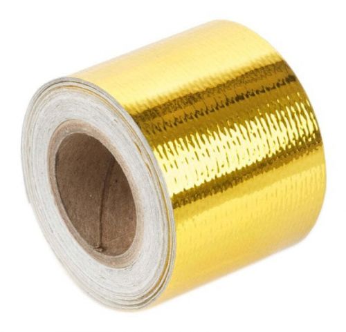 Torque solution gold reflective heat tape 2in x 15ft