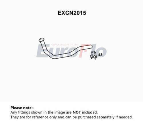 Exhaust pipe fits citroen c25 2.5d front 81 to 94 euroflo top quality guaranteed