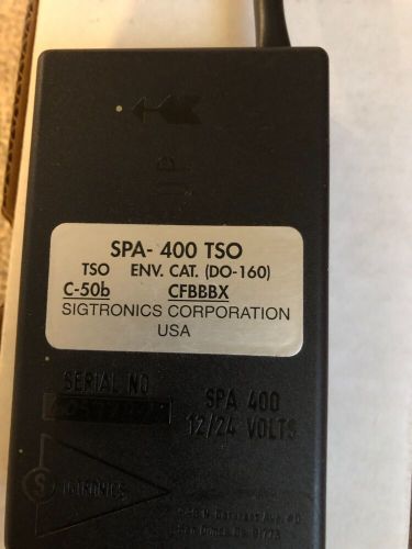 Sigtronics spa-400 tso