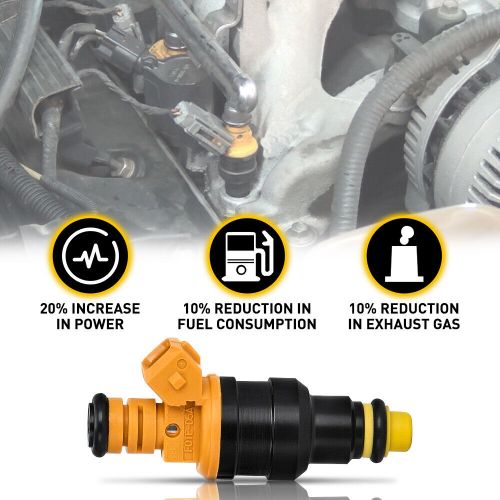 Set of flow 8 0280150943 fuel injectors for ford 4.6 5.0 5.4 5.8 0280150939