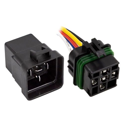 Metra electronics/heise water resistant relay w/ prewired socket 5 pin 24v